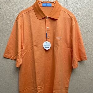 Fairway & Greene Vibrant Orange Polo Shirt